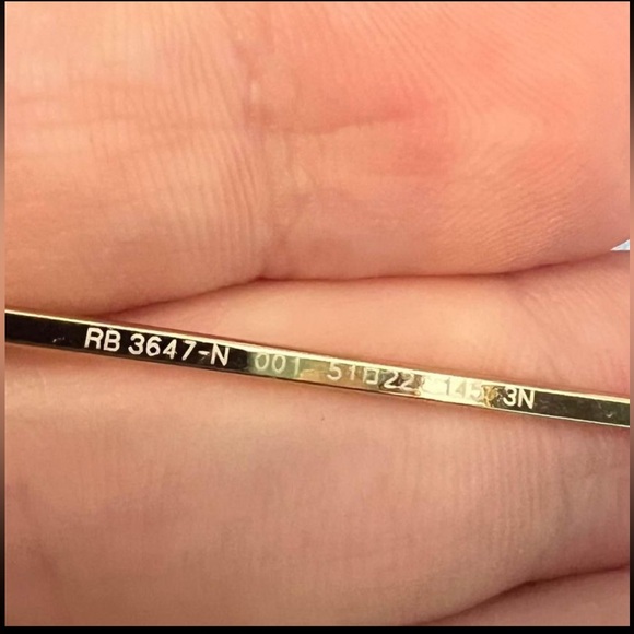 Rayban RB3647 Round double bridge sunglasses - Picture 5 of 7